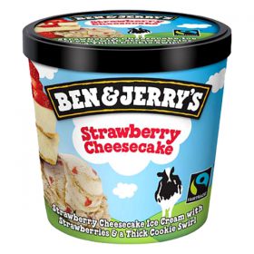 Ben & Jerry's Strawberry Cheesecake Ice Cream 120ml x 12 - Global Food ...