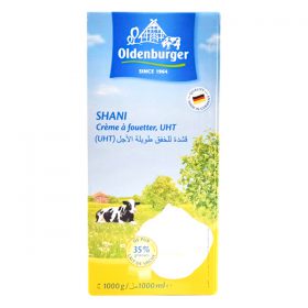 Oldenburger Shani Whipping Cream UHT 1000ml x 12 - Global Food Products