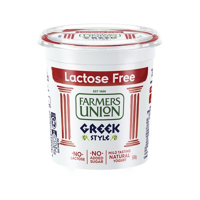 Farmers Union Greek Style Yoghurt Lactose Free - Global Food Products