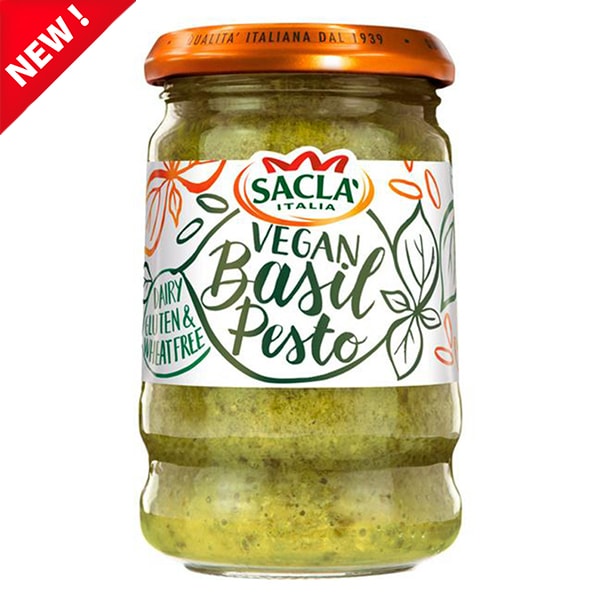 Sacla Vegan Basil Pesto - Global Food Products