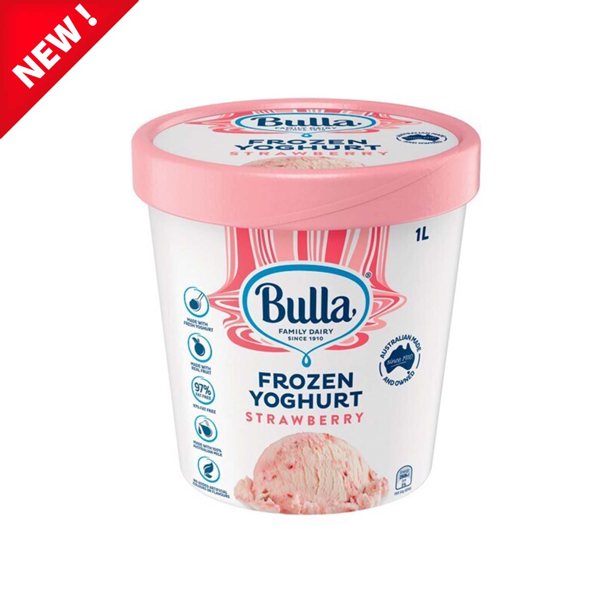 Frozen on sale yogurt products